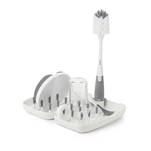 All: OXO Tot On the Go Drying Rack & Bottle Brush