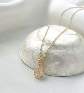 Gold Necklaces: Tangerine Quartz Gold