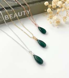 Malachite Drop - 16 inch