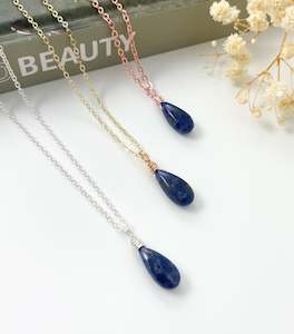 Lapis Lazuli Drop - 16 inch