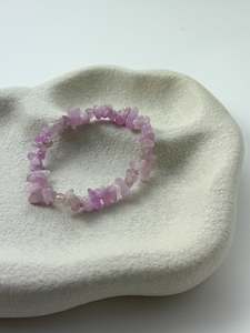 Crystal Bracelets: Kunzite Bracelet