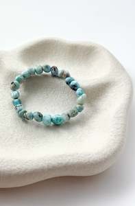 Crystal Bracelets: Larimar Bracelet
