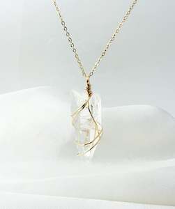Clear Quartz Gold