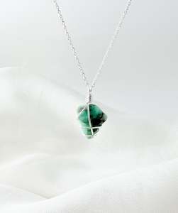 Silver Necklaces: Larimar Silver