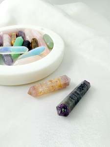 Crystals: Rainbow Fluorite Mini Point