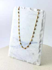 Luna Light Layering Chain Gold Hearts