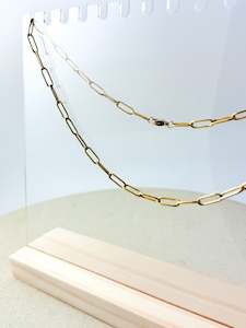 Luna Light Layering Chain Gold Chunky