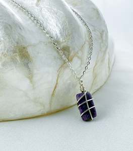 Charoite Silver