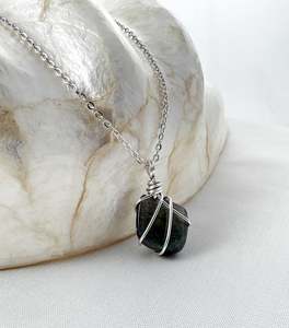 Silver Necklaces: Labradorite Silver