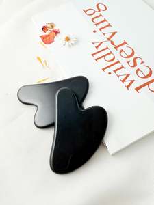 Gua Sha Facial Tool (Black Obsidian)