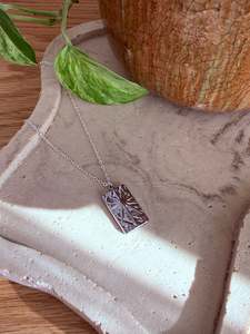 Starburst Necklace Silver