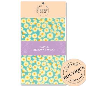 Daisies for Oma - small beeswax wrap