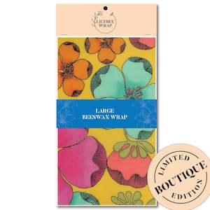 Large Beeswax Wraps: Sunshine Bouquet - large beeswax wrap