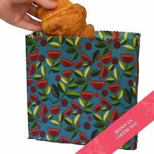 Core Collection: Pohutukawa Blue - beeswax wrap core collection