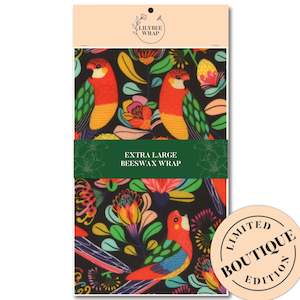 A Pandemonium of Rosellas- XL Beeswax Wrap