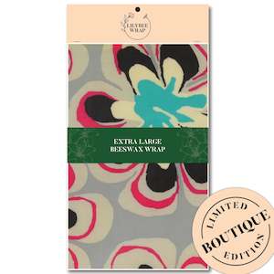 Xl Beeswax Wraps: Grey Splash - XL Beeswax Wrap