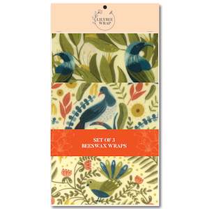 Song of the Forest - Set of 3 Beeswax Wraps