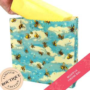 Blue Sky Bees Cheese Bag