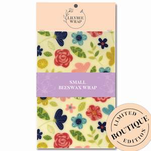 Small Beeswax Wraps: Wildflower Shower - small beeswax wrap