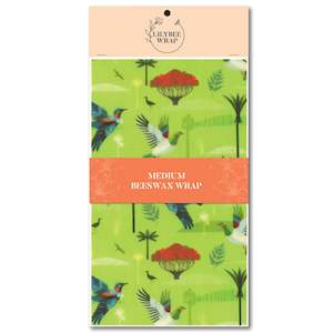 Medium Beeswax Wraps: Flight Path - medium beeswax wrap