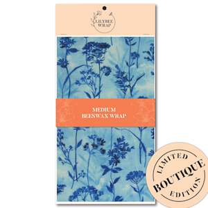 Medium Beeswax Wraps: Yarrow - medium beeswax wrap