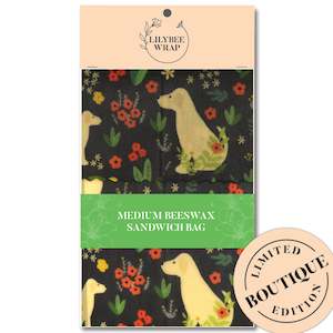 Labracadabrador - medium sandwich bag