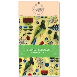 Whats New: Kereru Korero - medium sandwich bag