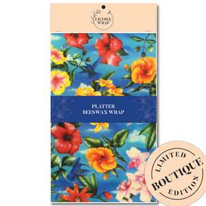 Hummingbird Summer - Platter Beeswax Wrap
