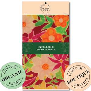 Xl Beeswax Wraps: Fuschia - XL Beeswax Wrap