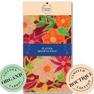 Whats New: Fuschia - Platter Beeswax Wrap