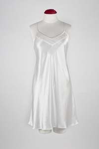 Carmen Kirstein: Carmen Kirstein art deco silk chemise