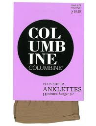 Columbine Sheer Anklets