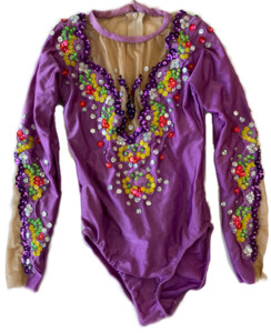 Purple Sequin Leotard Step Beyond Studios