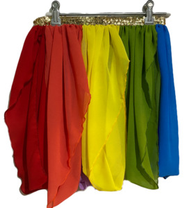 Coloured Scarf Skirt Step Beyond Studios
