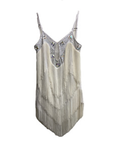 White Tassel Dress Step Beyond Studios