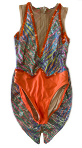 Products: Orange & Rainbow Tails Leotard Step Beyond Studios