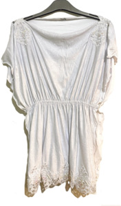 Products: White Sparkly Playsuits Step Beyond Studios