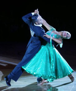 Products: Green Ballroom Dress Step Beyond Studios