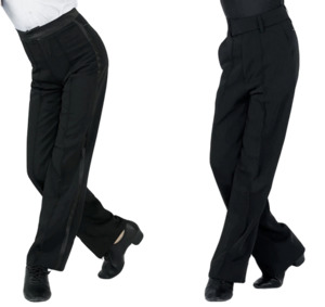 Black Latin/Ballroom Pants Step Beyond Studios
