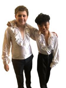 Products: White Ruffle Tops Step Beyond Studios