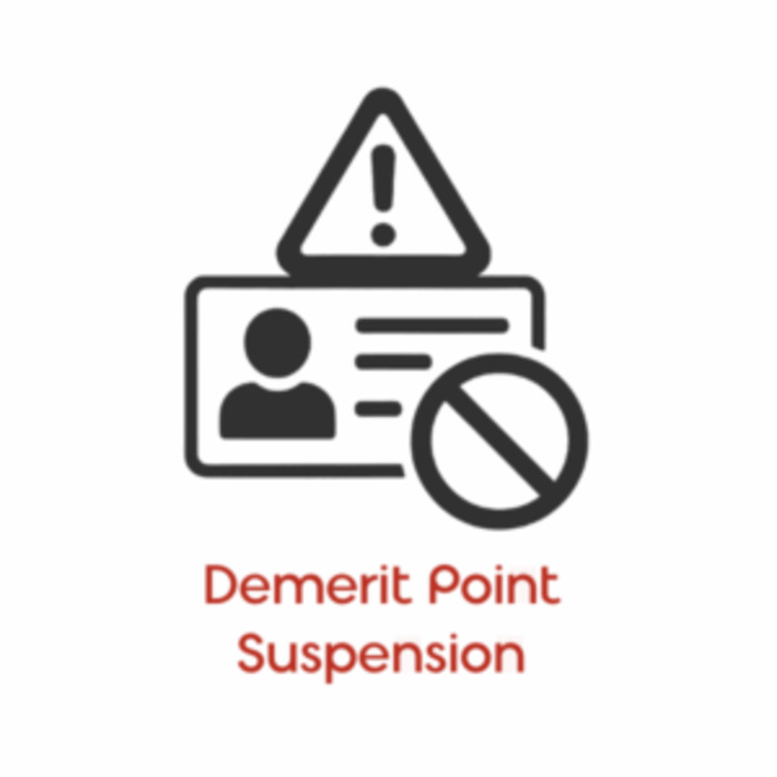 Demerit Point Suspension