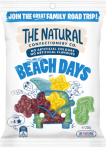 Confectionery: The Natural Confectionery Co. Beach Days 200g