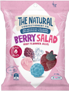 The Natural Confectionery Co. Berry Salad Jellie 180g