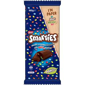 Confectionery: Nestle Smarties Chocolate Block