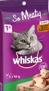 Groceries: Whiskas Cat Food Chicken With Duck 3pk