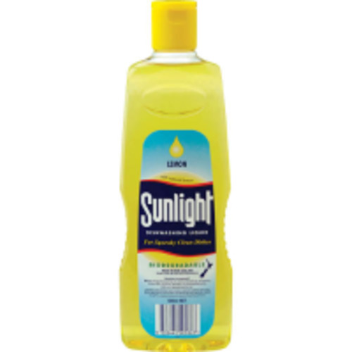 Groceries: Sunlight Lemon Dishwashing Liquid 500ml
