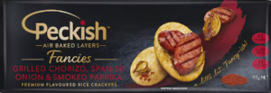 Peckish Fancies Chorizo Onion & Paprika