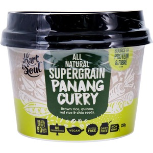 Hart & Soul Super Grain Prepacked Meal Vegetable Panang Curry
