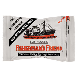 Fisherman's Friend Original Extra Strong Menthol Lozenges 25g