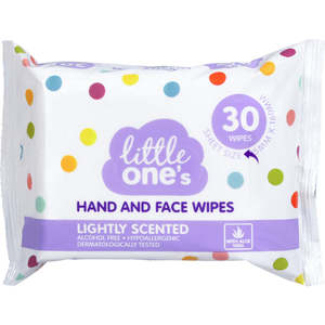 Baby: Little Ones Baby Wipes Hand & Face 30s